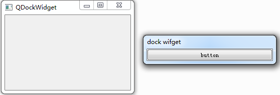 QDockWidget